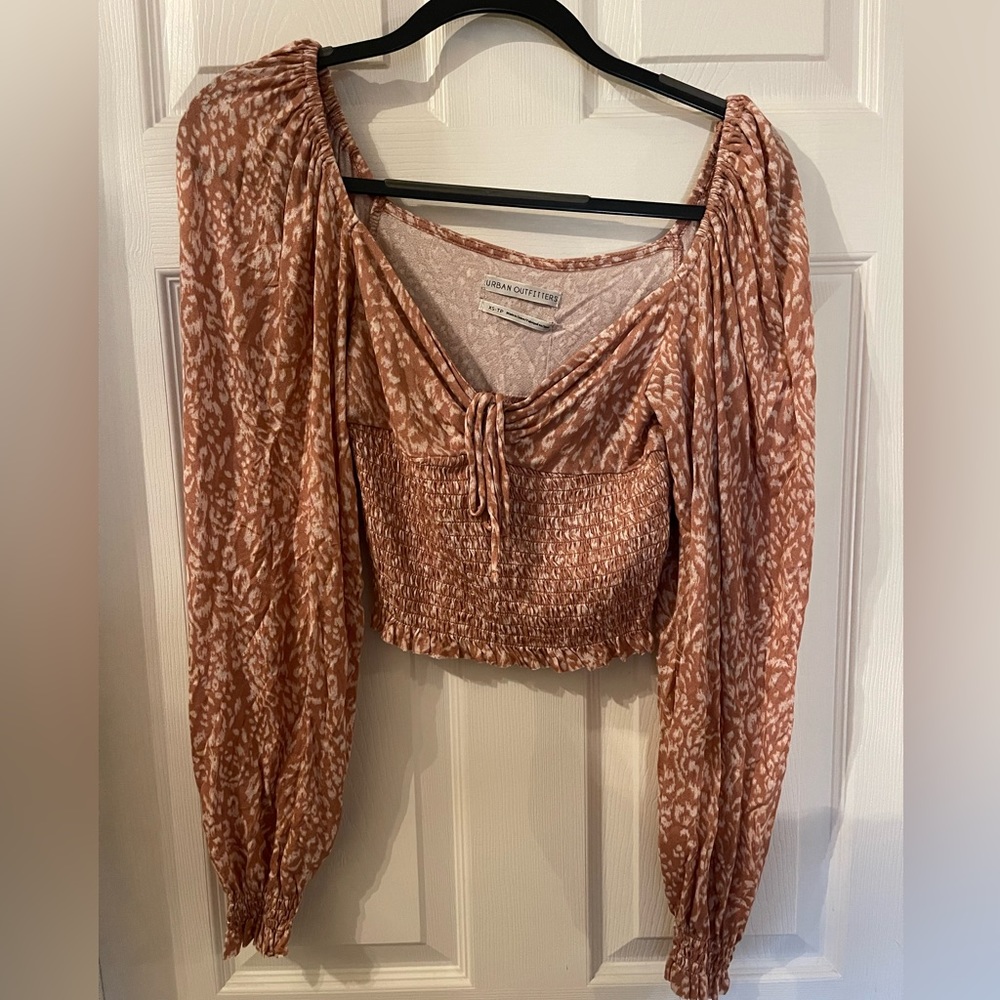 Pink, Urban Outfitters, XS, Longsleeve, waist length